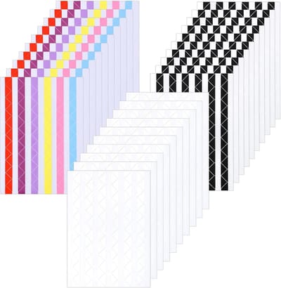 3060 stuks zelfklevende fotohoeken in verschillende kleuren voor het organiseren en scrapbooken van foto's