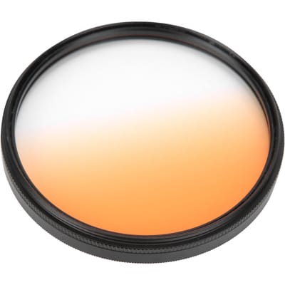 Junestar 67mm DSLR Camera Lens Gradiëntfilter voor Canon Nikon Sony Olympus Fuji white
