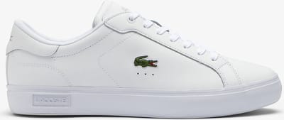 Lacoste POWERCOURT 125 2 SMA WHT/WHT Heren Sneakers - wit / wit