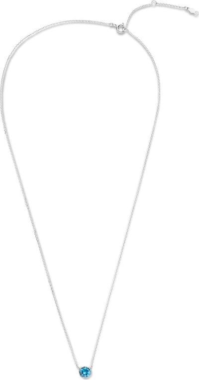 Violet Hamden Venus 925 Sterling Zilveren Ketting met Geboortesteen VH340009-DEC