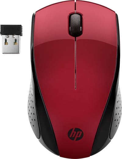 HP 220 - Muis - 3 knoppen - Rood