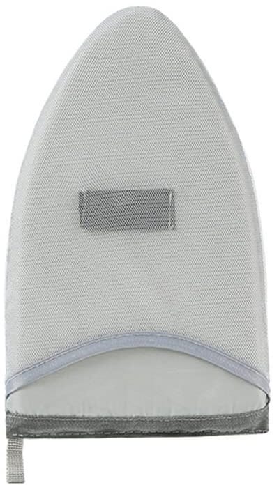 Dailygoods- Strijkhandschoen Hittebestendig - Anti-stoomhandschoen - Polyester/Spons - Punt/Rond - 25x15x3cm/23x15x3cm - Inclusief Vingerlus