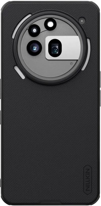 Nillkin Frosted Shield Hoesje Geschikt voor Nothing Phone (3a) Pro | Compatibel met MagSafe / Qi2 | Back Cover met Magneet | Zwart