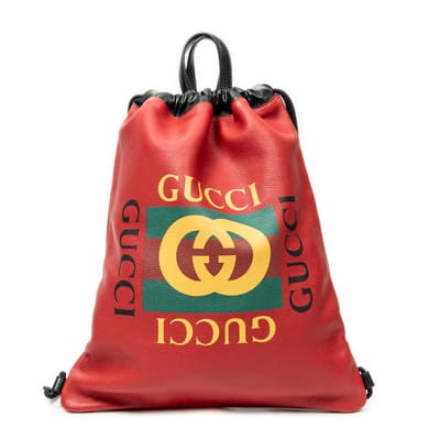 Logo Drawstring Backpack   rugzak