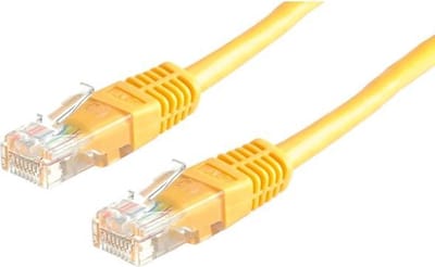 ROLINE UTP patchkabel Cat5e geel 15m