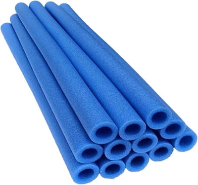 Trampoline Stanghoezen - Schuim Buizen Bescherming - Veilig Springen - Waterdicht UV-bestendig - 40x4.5cm - Blauw