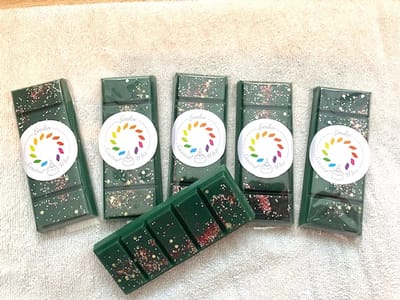 Waxmelts HOLLY JOLLY CHRISTMAS waxmelt kerst geur kerstmis - Linden - handgemaakt - 100% sojawax - aromatic - voor geurbrander - huisparfum - waxmelt