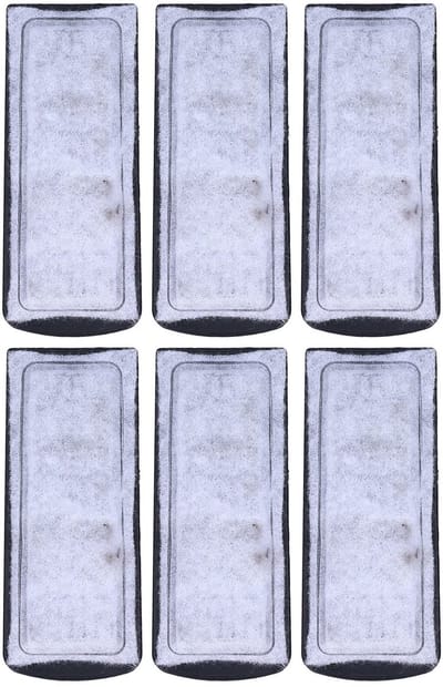 Dailygoods- Filterpatronen 6-stuks - Katoen/Geactiveerd Koolstoffilter - Aquariumfiltercartridge - Vervangingsfilter - Veilig en Duurzaam - Eenvoudig te Installeren - Aquariumfilter