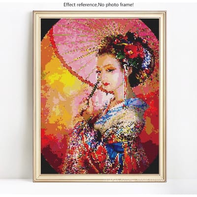 Peinture au diamant à faire soi-même, photos de strass, broderie au diamant pour enfants, point de croix 20X30 black