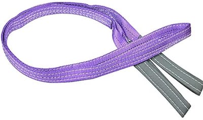 Polyester singelband voor zware lading - 1T, 2M, paars