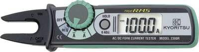 Kyoritsu KEW 2300R Multimeter, Stroomtang Digitaal Incl. spanningstester CAT III 300 V Weergave (counts): 1049