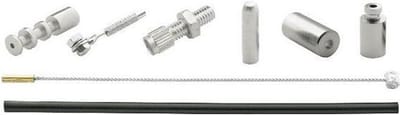 Slurf Universele versnellingskabel - zwart staal - 250 cm - 12-draads - Sturmey Archer compatibel