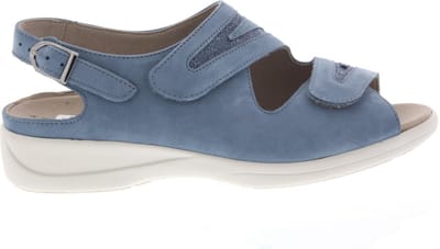 Dames Sandalen Solidus Lia 73043-80447 Jeansblauw - Maat 6