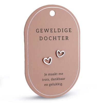 Oorbellen - Zilver - Dochter