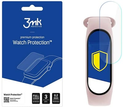 3MK Forever Fitband SB-50 Serie - Volledige Schermbescherming - Folie - Onzichtbaar