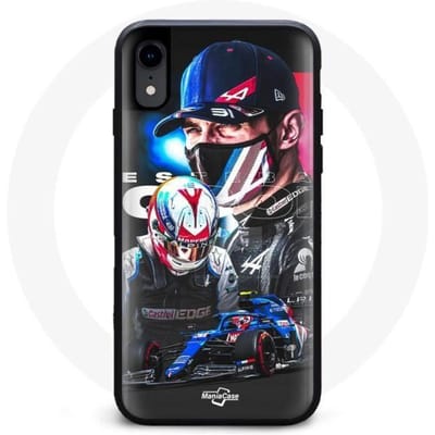 Coque - Esteban Ocon - Iphone X - Souple - Noir - Formula 1