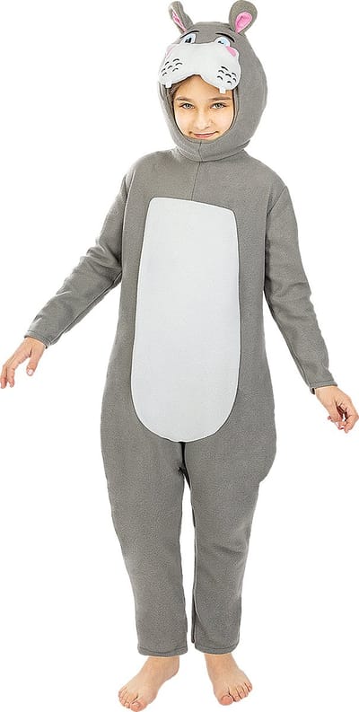 FUNIDELIA Nijlpaard kostuum voor kinderen - Maat: 97 - 104 cm