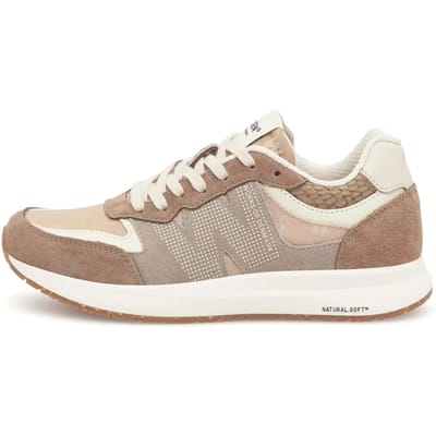Woden Rigmor Heritage Sneakers - Dames - Beige - Maat 37