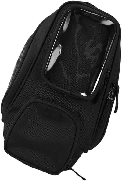 LIVIA HOME- Oliebrandstoftanktas Waterdicht - Universele Pasvorm - Magnetische Bevestiging - Multi-pocket Opbergruimte - Transparante Telefoonhouder - Duurzaam Oxford-doek - Motorfiets Tas
