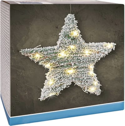Lichtgevende Ster 20 LED 30 cm - Kerstverlichting - Lichting - Kerst - Lampjes