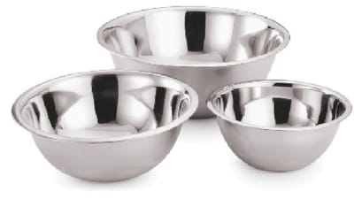 BrandNewCake Beslagkom RVS Set/3