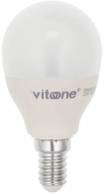 VITO LED Kogellamp G45 E14 - 5W (vervangt 40W) - 390lm - 2700K - 220-240V - Ø45mm - Energiezuinig