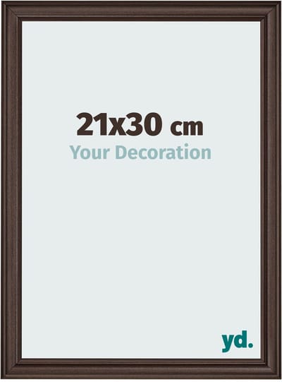 Your Decoration - Fotolijst 21x30 cm - MDF - Eiken Donker - Lazio