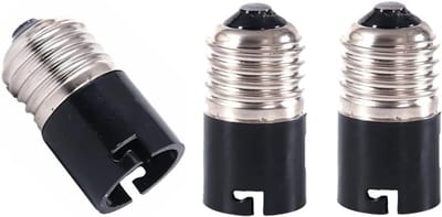 E27 naar B22 lampenhouder converter, Edison naar Bayonet adapter voor verlichting, eenvoudig te installeren en geschikt voor verschillende lampen