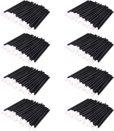 Set van 400 Lippenstift Applicators - Beveled Applicator voor Lipstick, Concealer, Foundation en Nail Art voor Nauwkeurige Toepassing