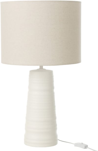 J-Line lamp - keramiek - wit