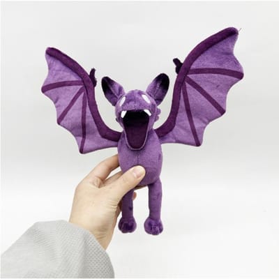 Phatmojo 99 Nachten In Het Bos Vleermuis Pluche Speelgoed 24Cm Zacht Gevuld Blind Box Verzamelspeelgoed Cadeau Voor Fans Officiële Game Pluche pink