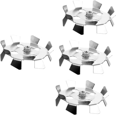 Verf Mixer Opzetstuk - Mortel Mixer Cement Mixer - Verf en Mortel Mengen - Gegalvaniseerd IJzer - 14x14x4cm - Zilver