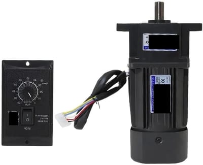 Asynchrone Motor - Elektrische Motor - Mechanische Aandrijving - Met Snelheidsregelaar - 90 W - null