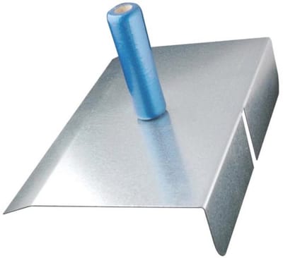 Voegplaat en Voeggereedschap - 280 x 190 mm, Verzonken Staal met Houten Handvat