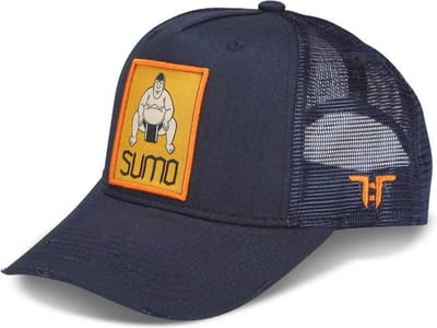 Tokyo Time - Sumo Mesh Kinderpet - Blauw