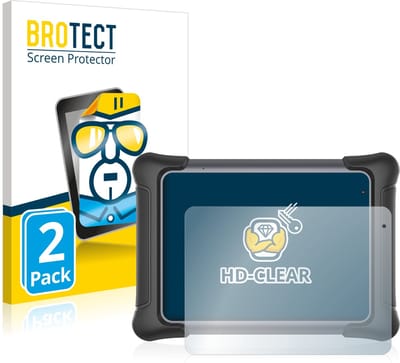 BROTECT - Screenprotector voor Autel MaxiSys Elite II - Folie Beschermfolie transparant 2 Stuks