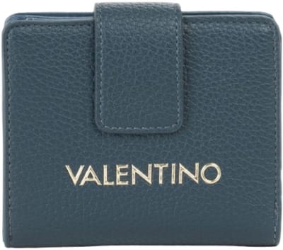 VALENTINO portemonnee Alexia Zip Around Wallet Petrolio