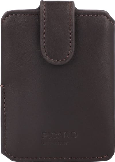 PICARD Kaarthoes Brooklyn Card Case Cafe Donkerbruin