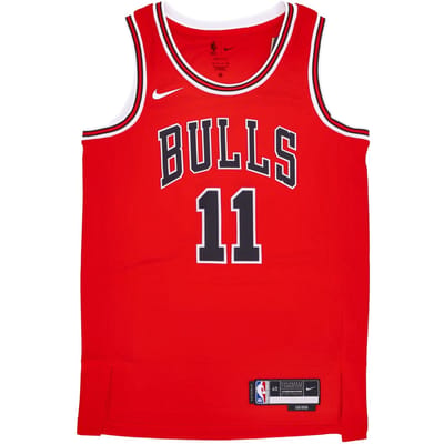 Basketbaltanktop voor heren Nba Icon Edition 22 Dri-fit Swingman Jersey nr. 11 Demar Derozan Chibul University rood