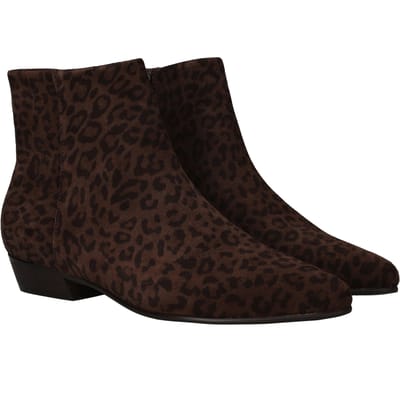 LOFF1881 Enkellaarsjes - Dames - Bruin - Maat:36