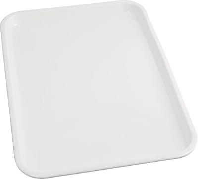 Rechthoekig Dienblad - Serveerschaal Plastic - Eten Serveren - Antislip Krasbestendig - 295 x 213 cm - Zwart