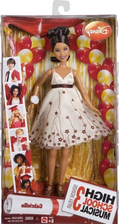 Gabriella Prom Pop - Danspop Verkleedpop - Rollenspel - Gedetailleerd Kostuum - 32 cm hoog - Paars