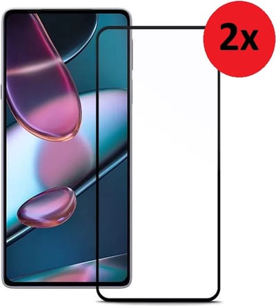 MoDo screenprotector Geschikt voor Motorola Edge 30 Pro/ Motorola Edge+ 2022 - Full Glas - 2 stuks