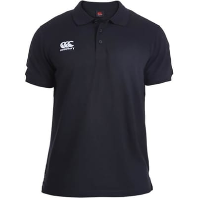 Canterbury Heren Waimak Polo Shirt (Zwart)