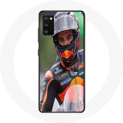 Coque - Maniacase - Samsung Galaxy A41 - Miguel Oliveira Moto GP - Souple - Noir noir