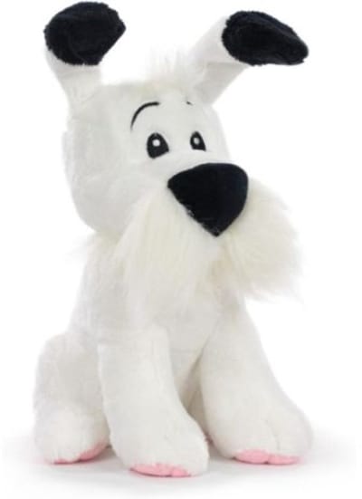 Idefix – Asterix & Obelix Hond Pluche Knuffel 18 cm - Speelgoed Knuffels voor Kinderen Jongens Meisjes - Stripfiguur Hondje Dog Pup - Plush Toy