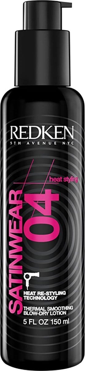 Redken - Heat Styling Satinwear 04 Blow Dry Lotion - Ochranné mléko na vlasy - 150ml