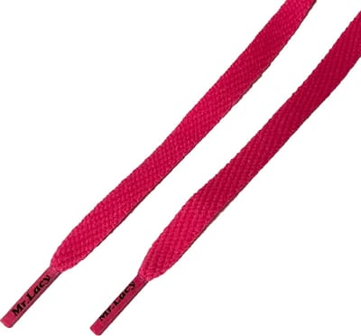 Mr. Lacy  - Schoenveters - Veters - Sneakerveters - Smallies - Plat - Neon Roze - Lengte 90 cm