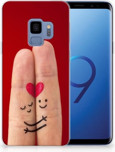 Samsung Galaxy S9 Silicone Back Cover Liefde - Origineel Romantisch Cadeau