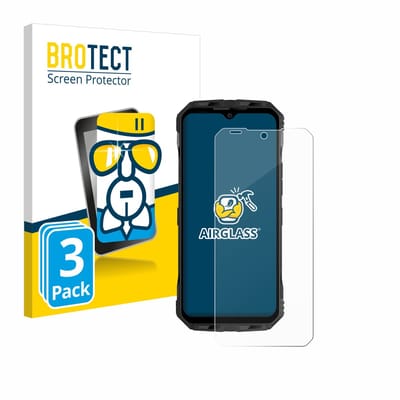Screenprotector 3 Stuks voor Doogee V Max Plus Beschermglas transparant